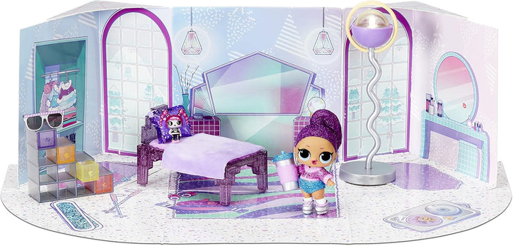 L.O.L. Surprise! Winter Chill Hangout Spaces Möbelset - Bling Queen - Mit 10+ Überraschungen inkl. P