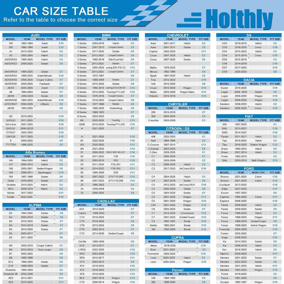 10 Schichten Autoabdeckung 100% Wasserdicht, Auto Abdeckplane für Vollgarage Regen Sonne Staub UV。Fi