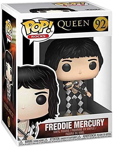 Funko Pop! Vinyl: Rocks: Queen: Freddie Mercury - Vinyl-Sammelfigur - Geschenkidee - Offizielle Hand