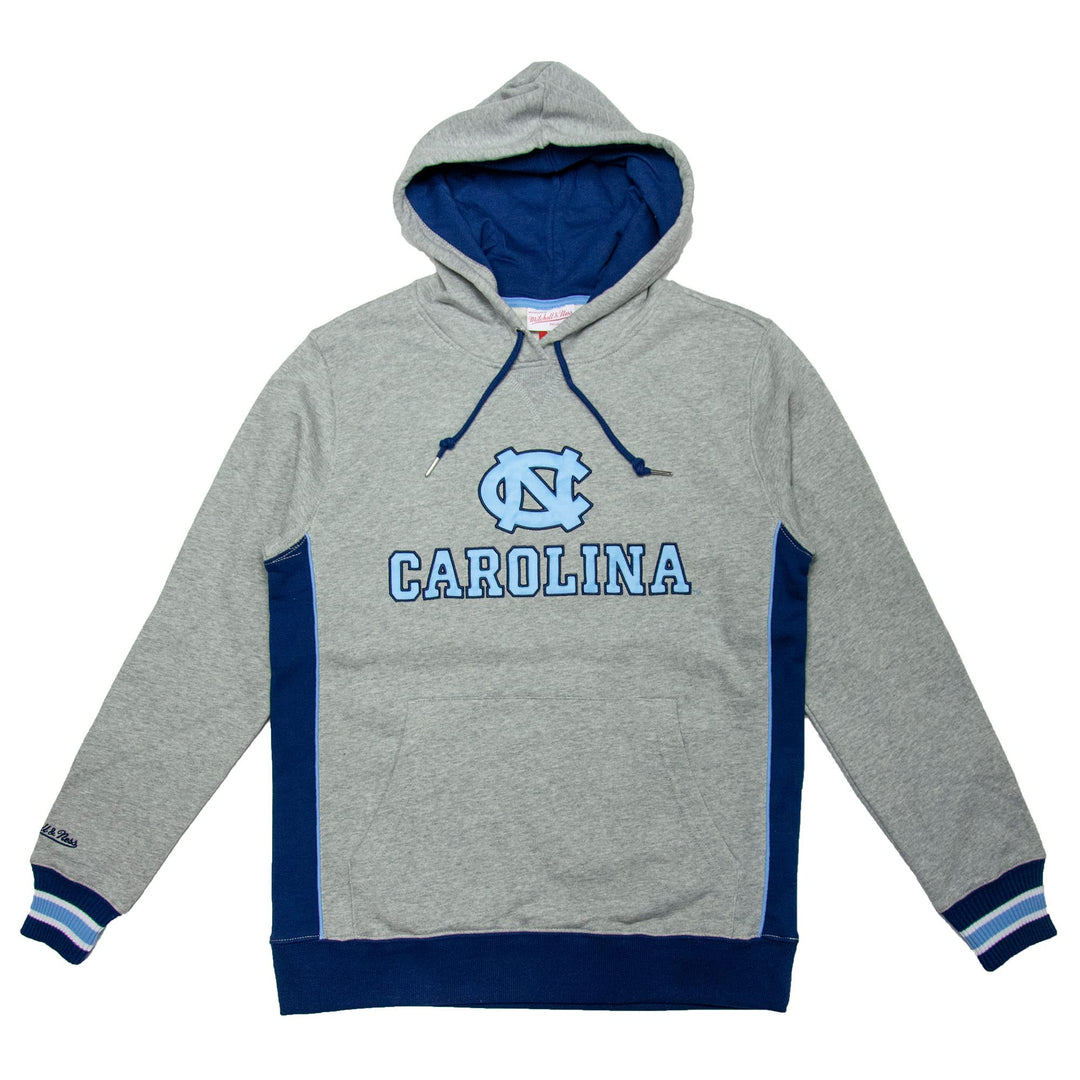 Mitchell & Ness NCAA Pinnacle Heavyweight Fleece Hoody XL University Of North Carolina / Grey, XL Un