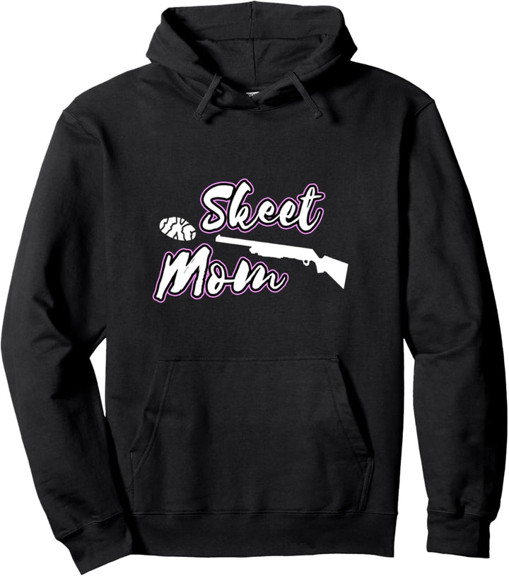 Skeet Mama Wurftauben Tontauben Sportschiessen Mutter Pullover Hoodie