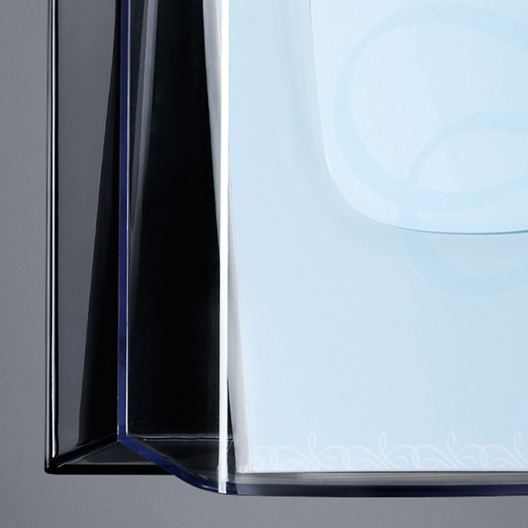 SIGEL LH117/4 Wand-Prospekthalter für DIN lang/A6, aus Acryl, transparent, 4er Pack für DIN lang/A6