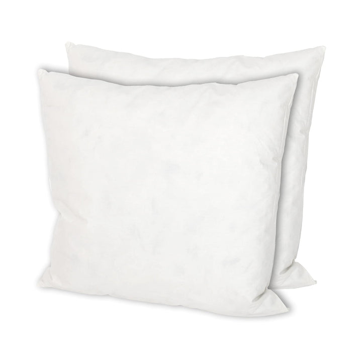 MSS e.K. 2er Set Federkissen | Grösse: 20 x 20 cm | Füllgewicht: je 70 Gramm | 100% Baumwolle | kein