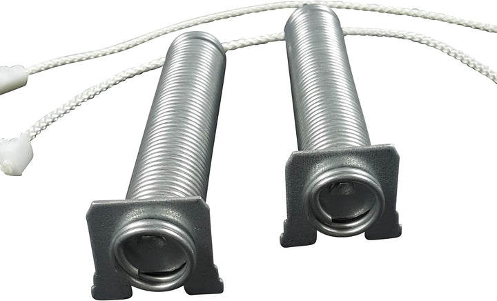 LICHTBLAU Türscharnierfedern 128mm x 23mm + Seilzüge 315mm I 00754867 754867 Farbcode Blau I Türfede