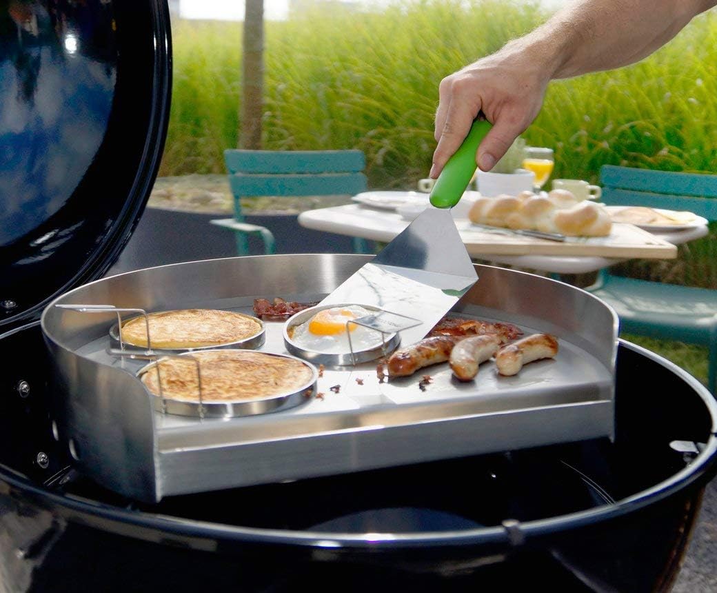 Outdoorchef Grillzubehör, Pfannkuchen Ring Set, silber, 18x6x31,5 cm, 18.212.00