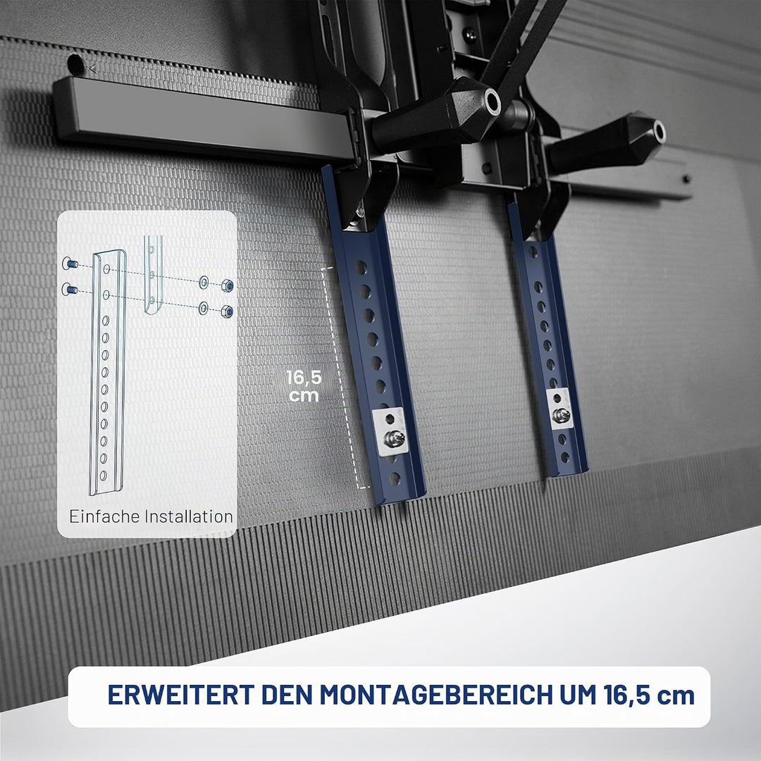 VIVO Vertikale VESA-Erweiterungsplattenhalterungs-Kit für Fernseher mit niedrigem VESA-Muster, passe