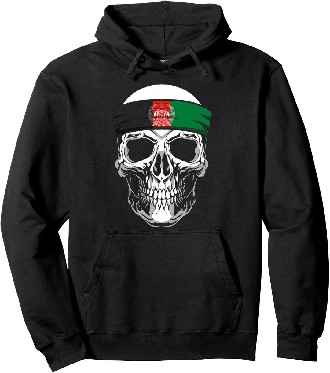 Nationalität Herkunft Land Staat - Totenkopf Afghanistan Pullover Hoodie