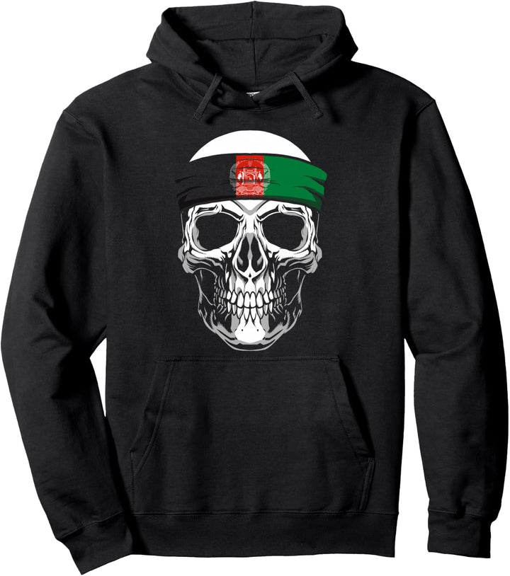 Nationalität Herkunft Land Staat - Totenkopf Afghanistan Pullover Hoodie