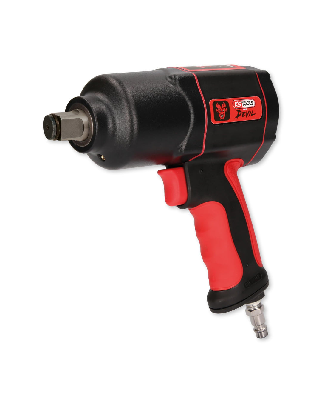 KS Tools 515.3400 3/4" THE DEVIL Hochleistungs-Druckluft-Schlagschrauber, 2000Nm Single, Single