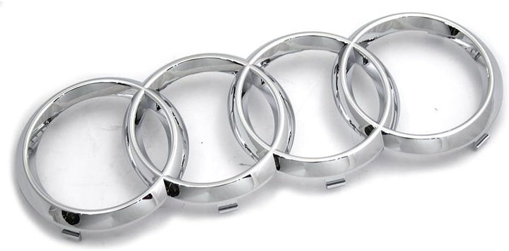 8X0853605 Original Ringe Zeichen Kühlergrill Emblem Logo chrom