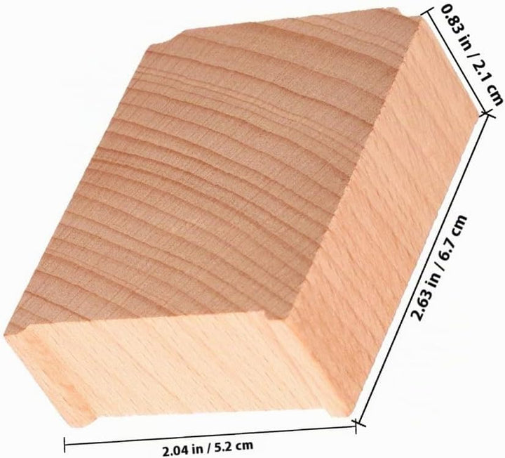 ibasenice Holz Zug Brückenstützen Set 6 Stück Eisenbahn Zubehör Für Kinder Spielzeug Kompatibel Mit