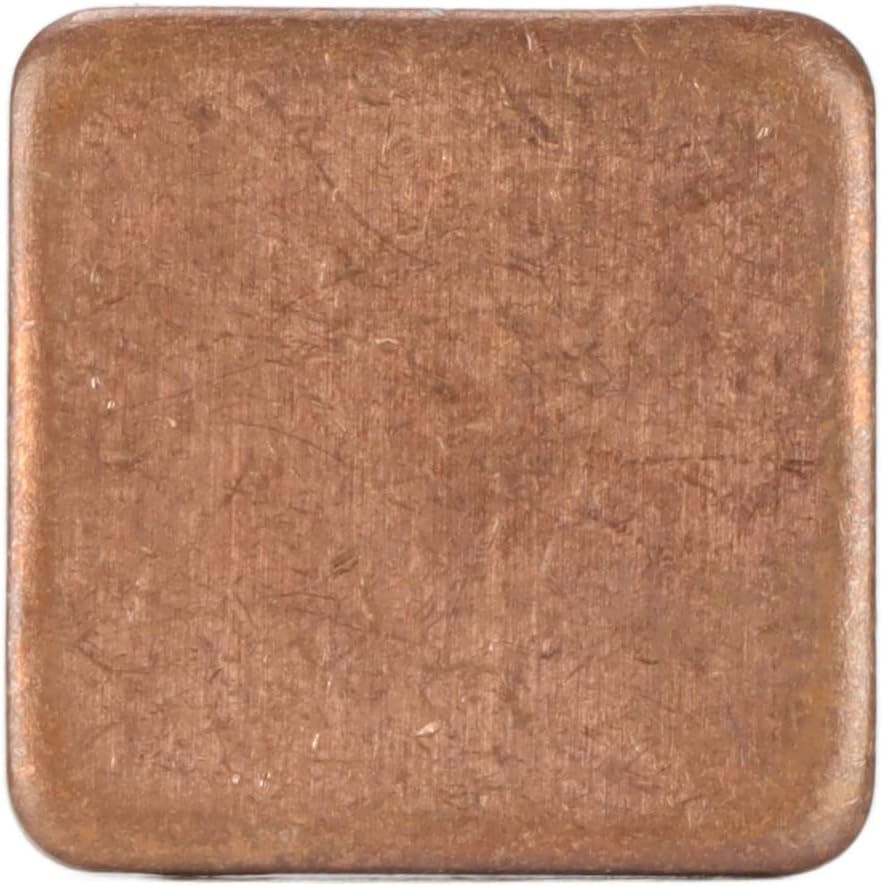100 Stück 15 Mm GPU CPU Thermal Heatsink Copper Pad, Copper Pad Shim Thermal Kit, Mehrere Dickenopti