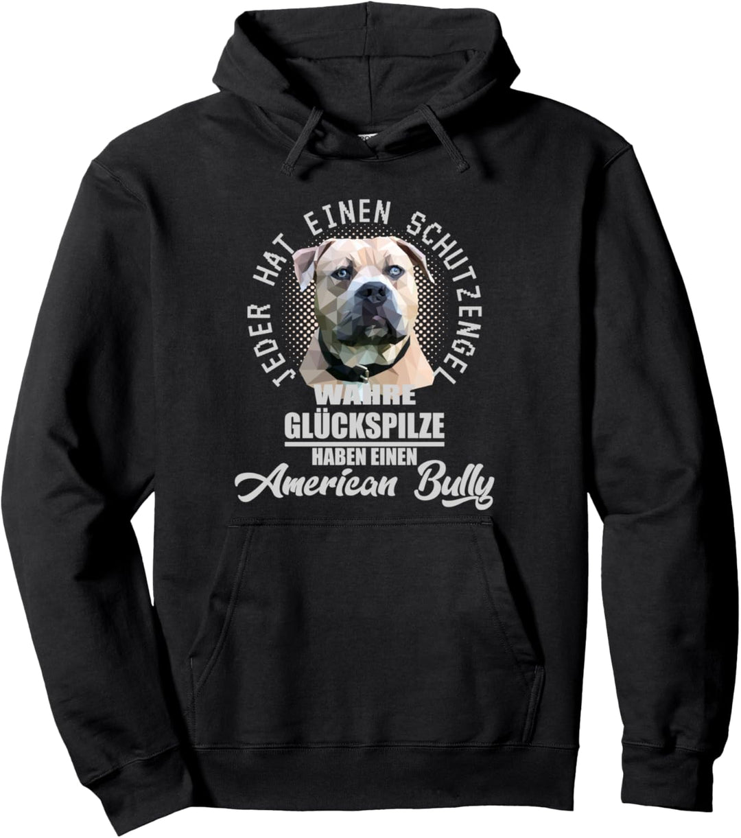Geometrische Zeichnung American Bully Pullover Hoodie