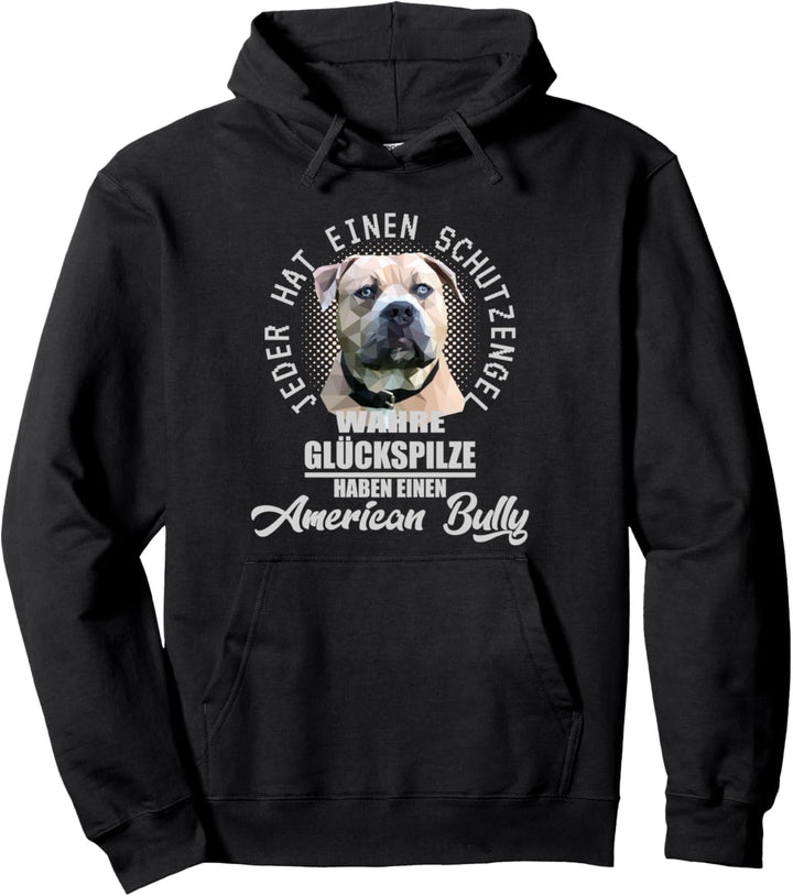 Geometrische Zeichnung American Bully Pullover Hoodie