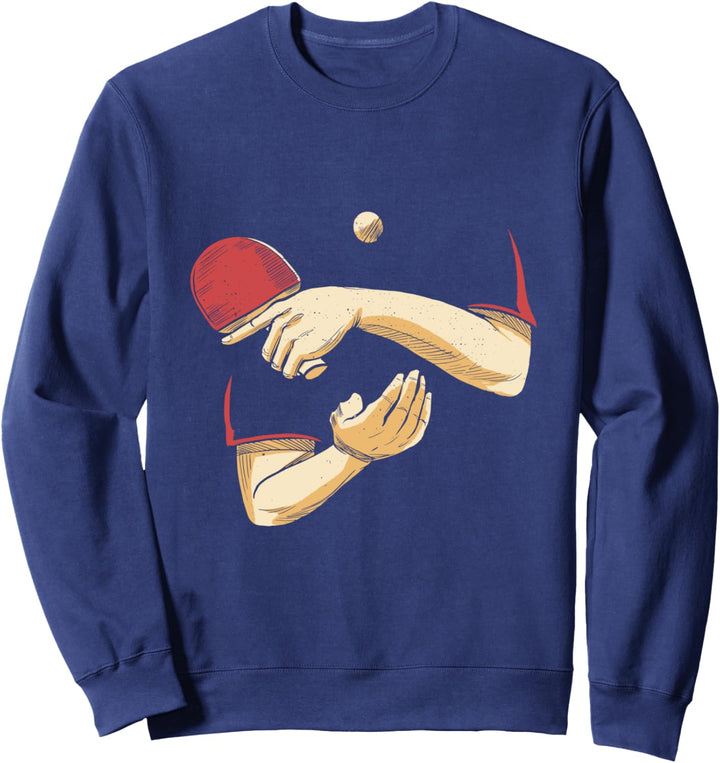 Tischtennis, Ping Pong Sport Motiv Junge Geschenk Sweatshirt