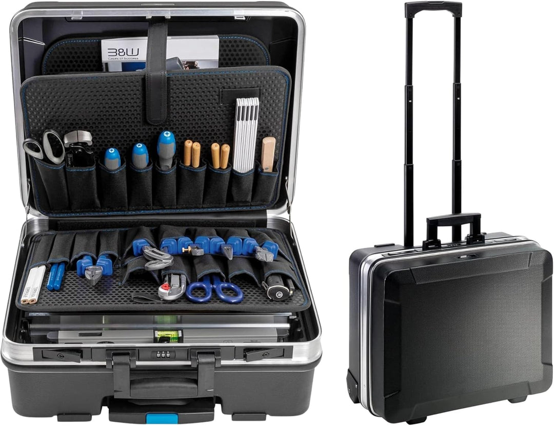B&W Werkzeugkoffer Go Pockets, 120.04/P (Lieferung erfolgt ohne Werkzeug), tool.case ABS.360.PT Go -