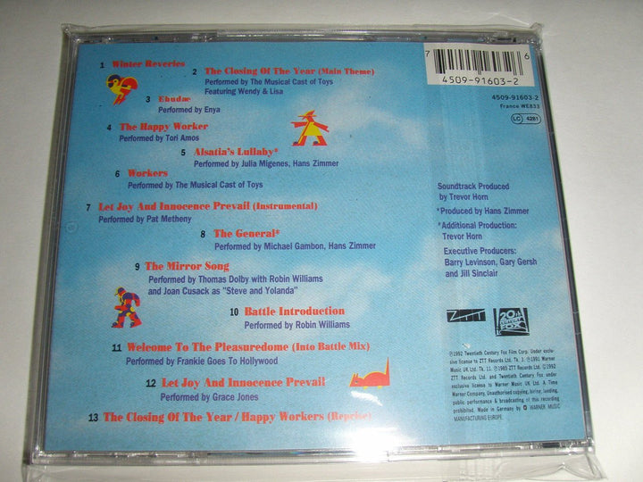 Toys, Audio-CD