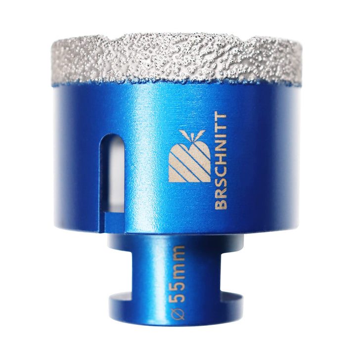 Diamant Fliesenbohrer 55mm - M14 Diamantbohrer Lochsäge für Fliesen Porzellan Keramik Marmor Granit