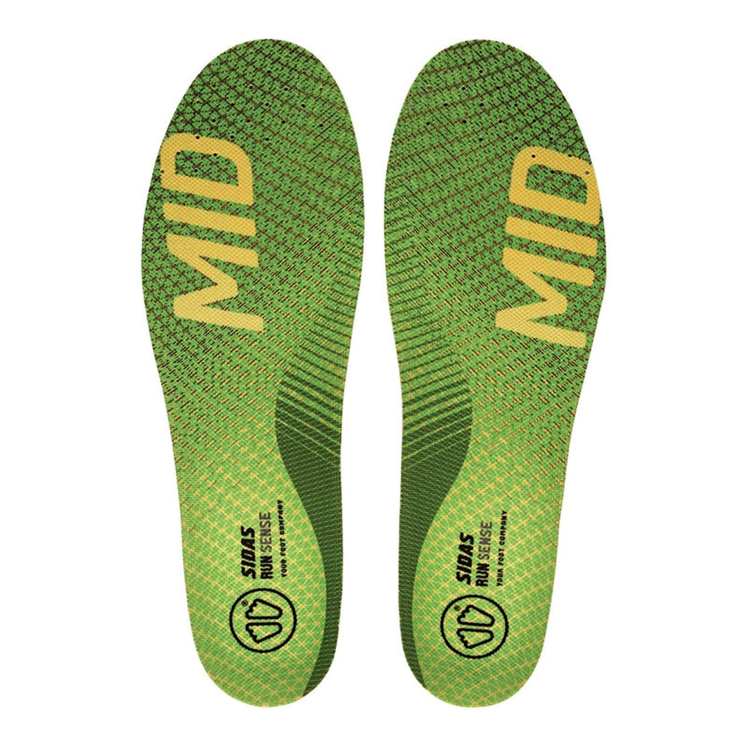 Sidas Einlegesohle 3FEET Run Sense MID, ns ns,30 Grün 30, Grün 30