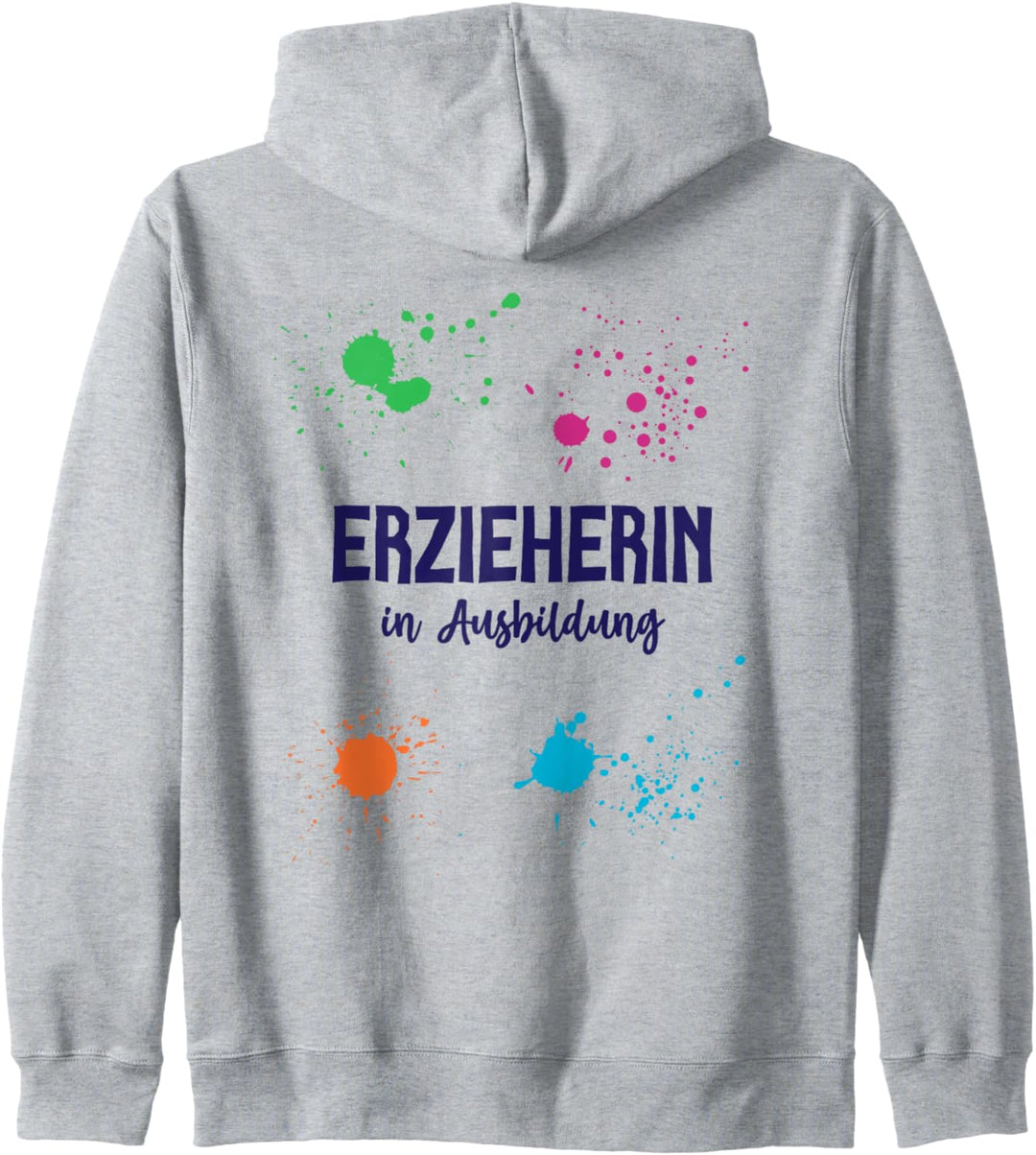 Erzieherin in Ausbildung Kindergärtnerin Prüfung Bestanden Kapuzenjacke