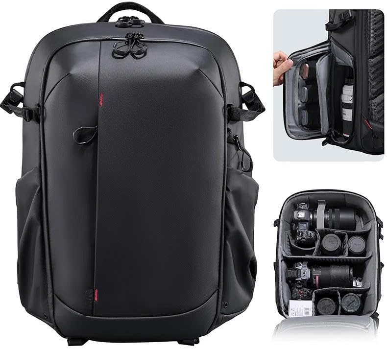 Ulanzi BP09 Kamerarucksack City Series 22 Liter – Schützend – Verschiedene Fächer – Kompatibel mit C