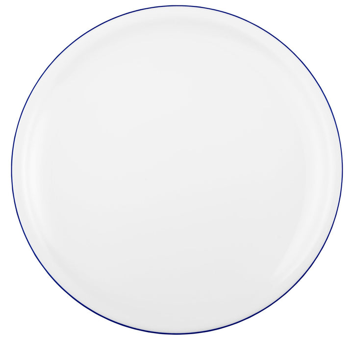 Seltmann Weiden Speiseteller 25 cm Fahne 6 Stück Compact Blaurand 10795, 6 Stück