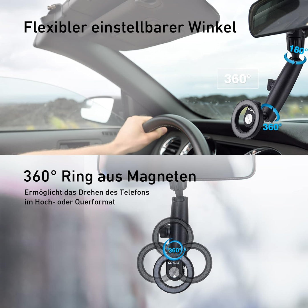 Goture Handyhalterung Auto，Handyhalterung， Handyhalterung Auto Magnet，Handyhalterung für Auto，iphone
