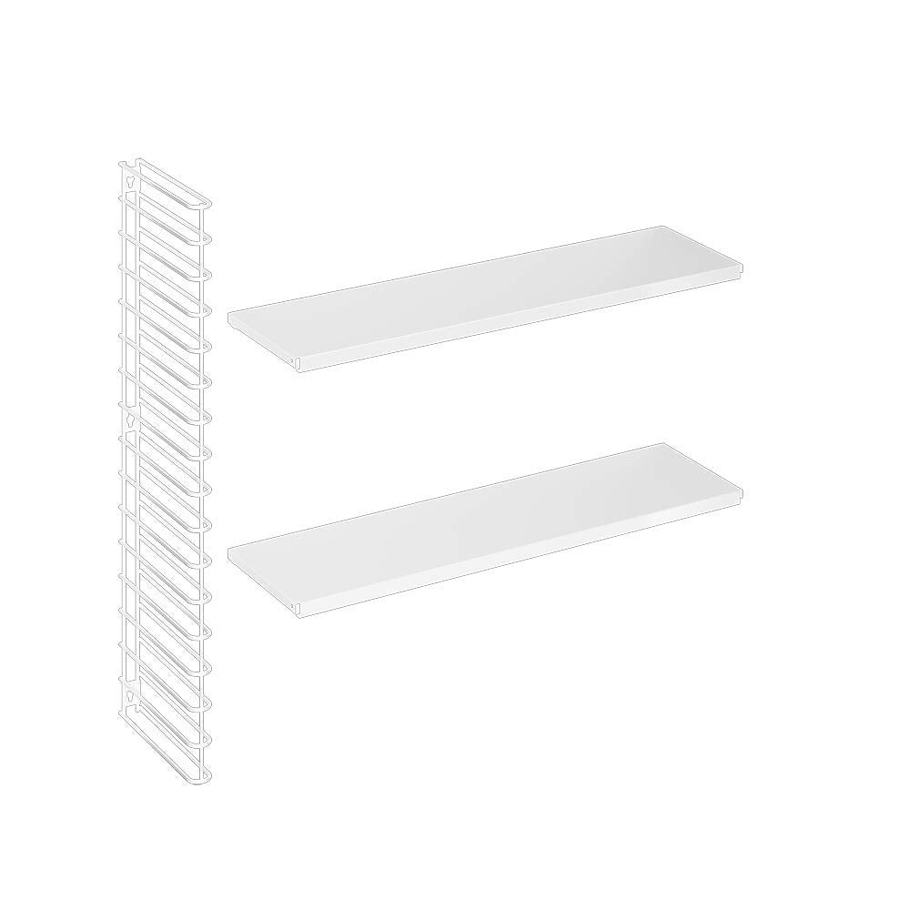 Tomado Zeitloses und modulares Wandregal, 68x21x68 cm