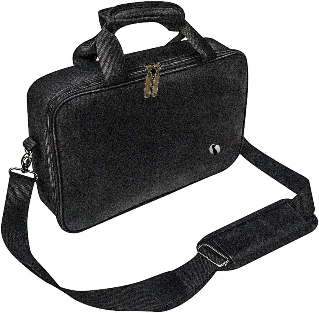 Red Suricata isolierte schlanke mini Kühltasche - kleine Kühlbox für 10 Getränkedosen - inklusive 2