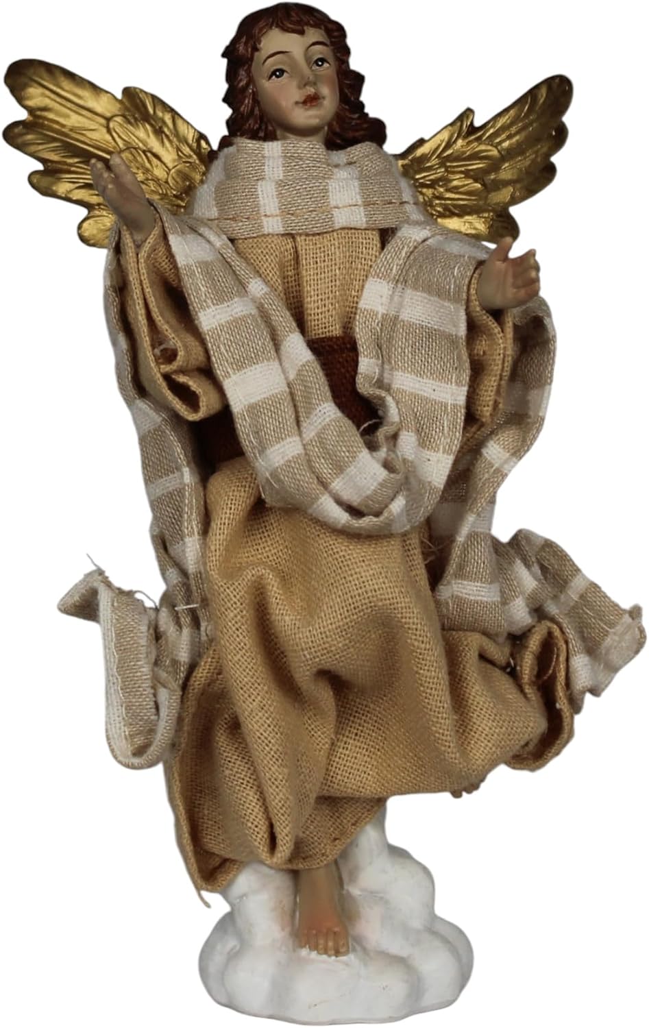 ZICOM Ankleidefigurenset Bethlehem, Krippenfiguren modern ca. 16cm 10-TLG. Polyresin bekleidet