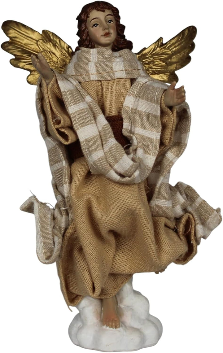 ZICOM Ankleidefigurenset Bethlehem, Krippenfiguren modern ca. 16cm 10-TLG. Polyresin bekleidet