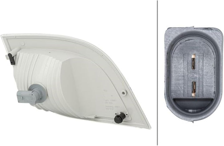 HELLA 2BA 247 016-031 Blinkleuchte - Glühlampe - glasklar - links, links
