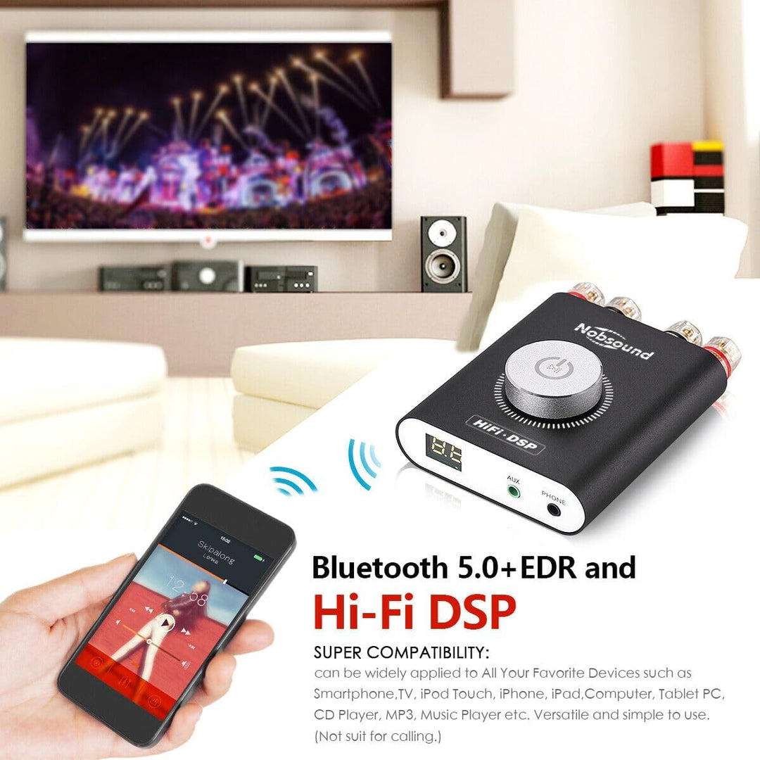 Nobsound NS-20G Mini Digital Power Amplifier Bluetooth HiFi Stereo Amp Leistungsverstärker 100W+100W