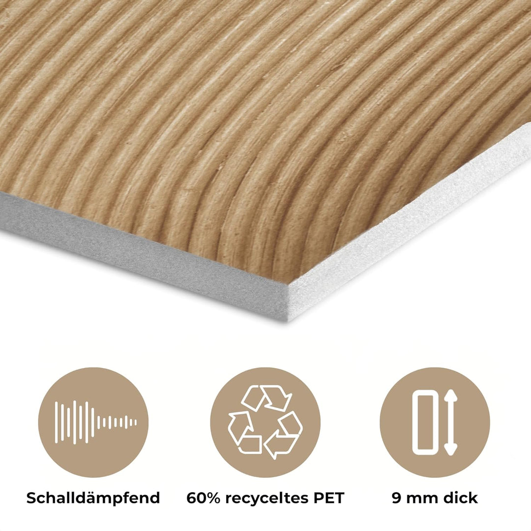 MuchoWow© Filz Bild als Akustikpaneele 70x100 cm Schlafzimmer Bilder Wand Deko Wohnzimmer Modern Wan