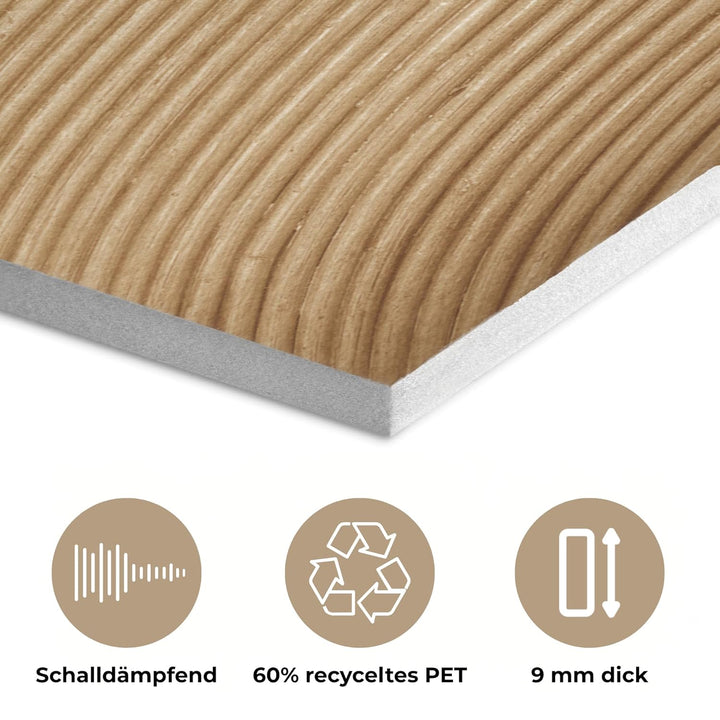 MuchoWow© Filz Bild als Akustikpaneele 70x100 cm Schlafzimmer Bilder Wand Deko Wohnzimmer Modern Wan