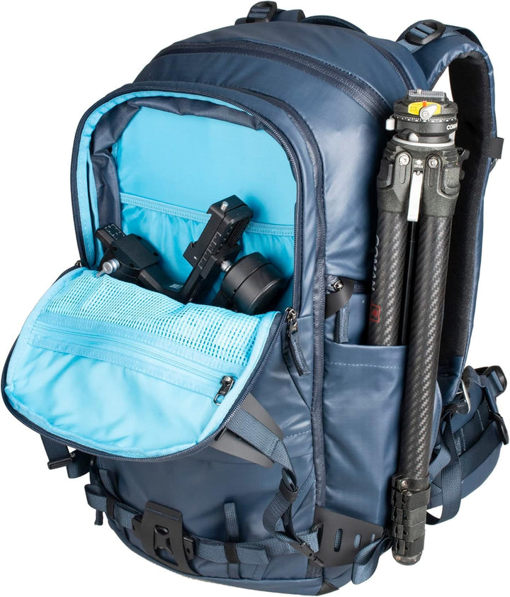 Summit Creative Tenzing Kamerarucksack mit Reissverschluss 25L Blau, 25L Blau