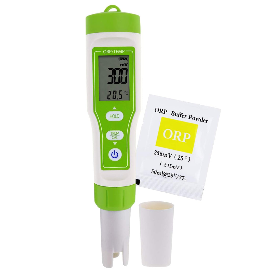 Digital ORP Meter mit Automatisch Kalibrierung & ORP Puffer Pulver, -1200~1200mV Hoch Richtigkeit OR