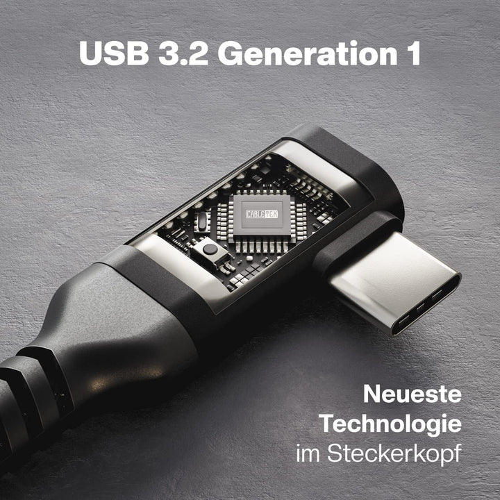 CABLETEX 5m Link Kabel kompatibel mit Meta Quest 3, Oculus Quest 2, PICO 4, PSVR2, USB 3.2, USB C -