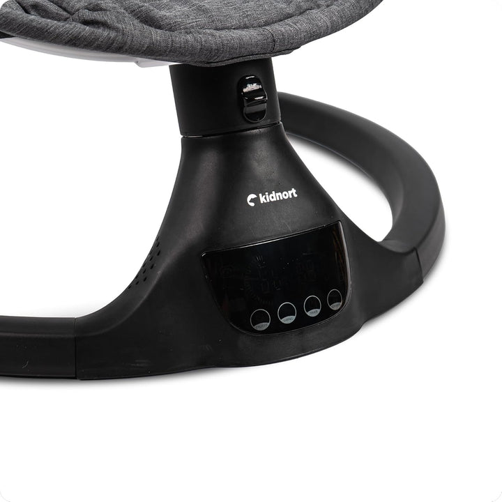 Svaie Babywippe elektrisch Babyschaukel bis 9 kg mit Fernbedienung Bluetooth 5 Schaukelstufen Batter