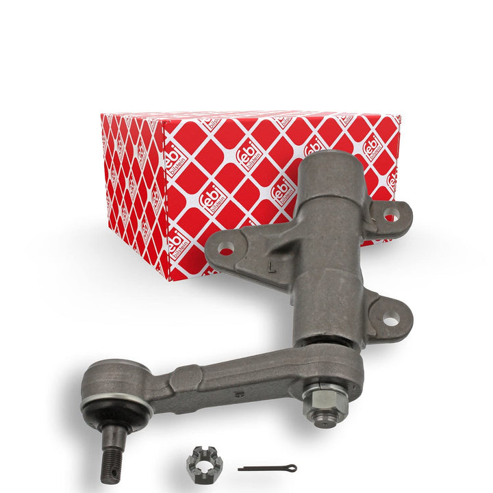 febi bilstein 41310 Lenkzwischenhebel mit Kronenmutter und Splint , 1 Stück
