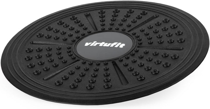 VirtuFit Verstellbares Balance Board - Balancetrainer - Schwarz - Wackelboard - Wackelbrett