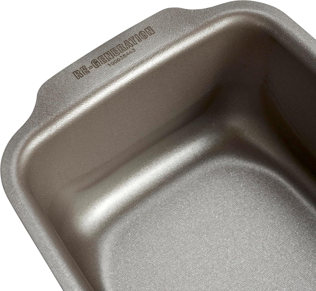 Re-Generation Bakeware Kastenform – leichte Kastenform zum Backen, 27 x 13 cm, rostfreie und antihaf