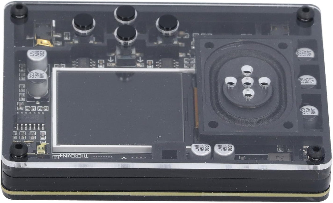 Denash Innovatives Theremin -Instrument mit Interaktiver Bildschirmanzeige, 20 Instrumententypen und
