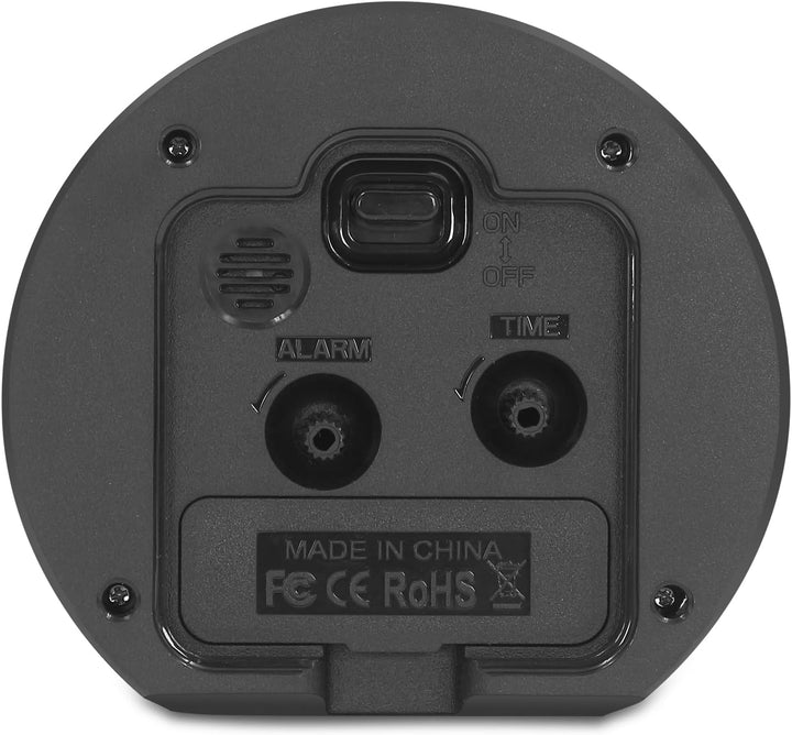 Analog Wecker Kinder ohne Ticken für Jungen und Mädchen - Analog Quarzwecker mit Nachtlicht, Snooze