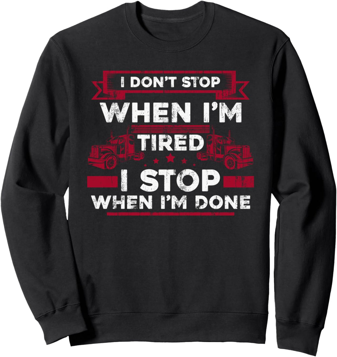 LKW Fahrer Lastwagenfahrer - Fernfahrer Trucker Sweatshirt