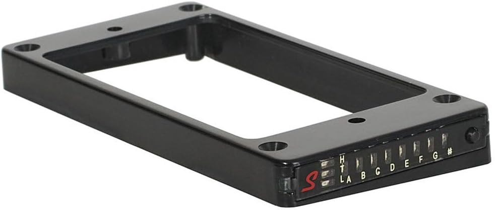 Schattenkontur ESH HB-T-FT-B Schwarzes Gitarrenstimmgerät