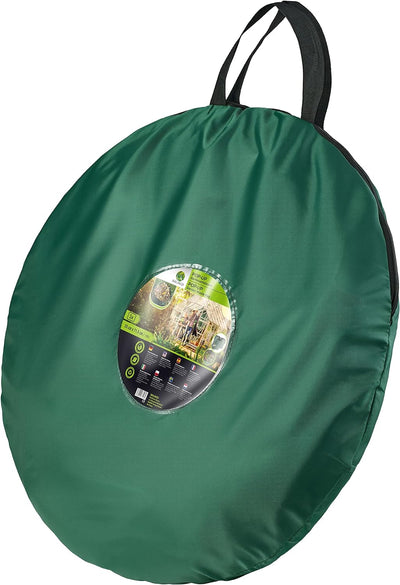 1x 170 Liter Pop-Up Gartenabfallsack Grün selbstaufstellend & stabil | Laubsack | Gartensack | Garte