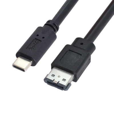 chenyang CY eSATA zu USB C Kabel USB Typ C Stecker Host zu eSATA eSATAp HDD Kabel für Laptop PC USB-