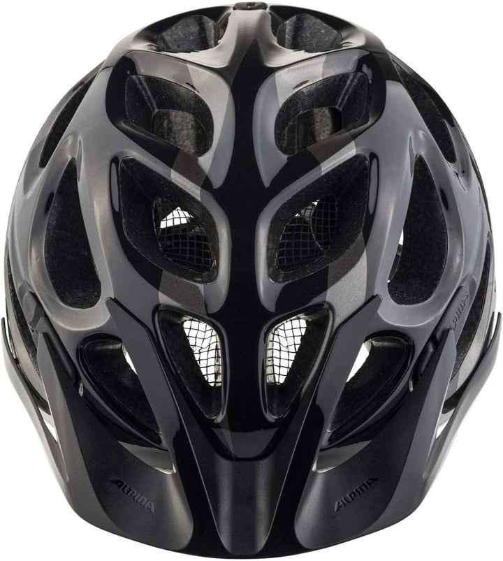 ALPINA Fahrradhelm Thunder black-anthracite 52-57, black-anthracite 52-57