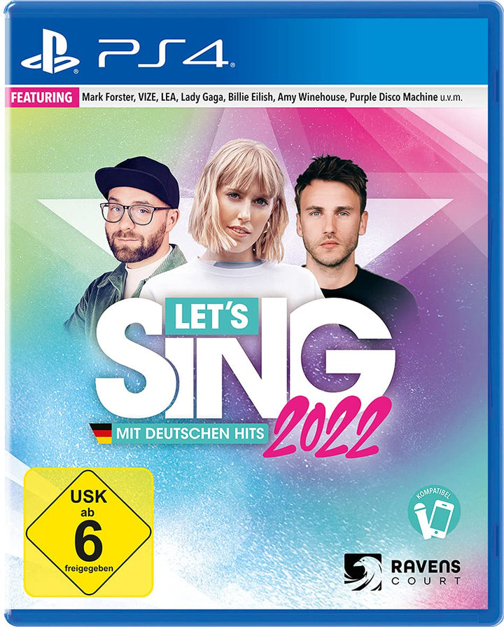 Let's Sing 2022 mit deutschen Hits (Playstation 4) PlayStation 4 Standard (USK), PlayStation 4 Stand